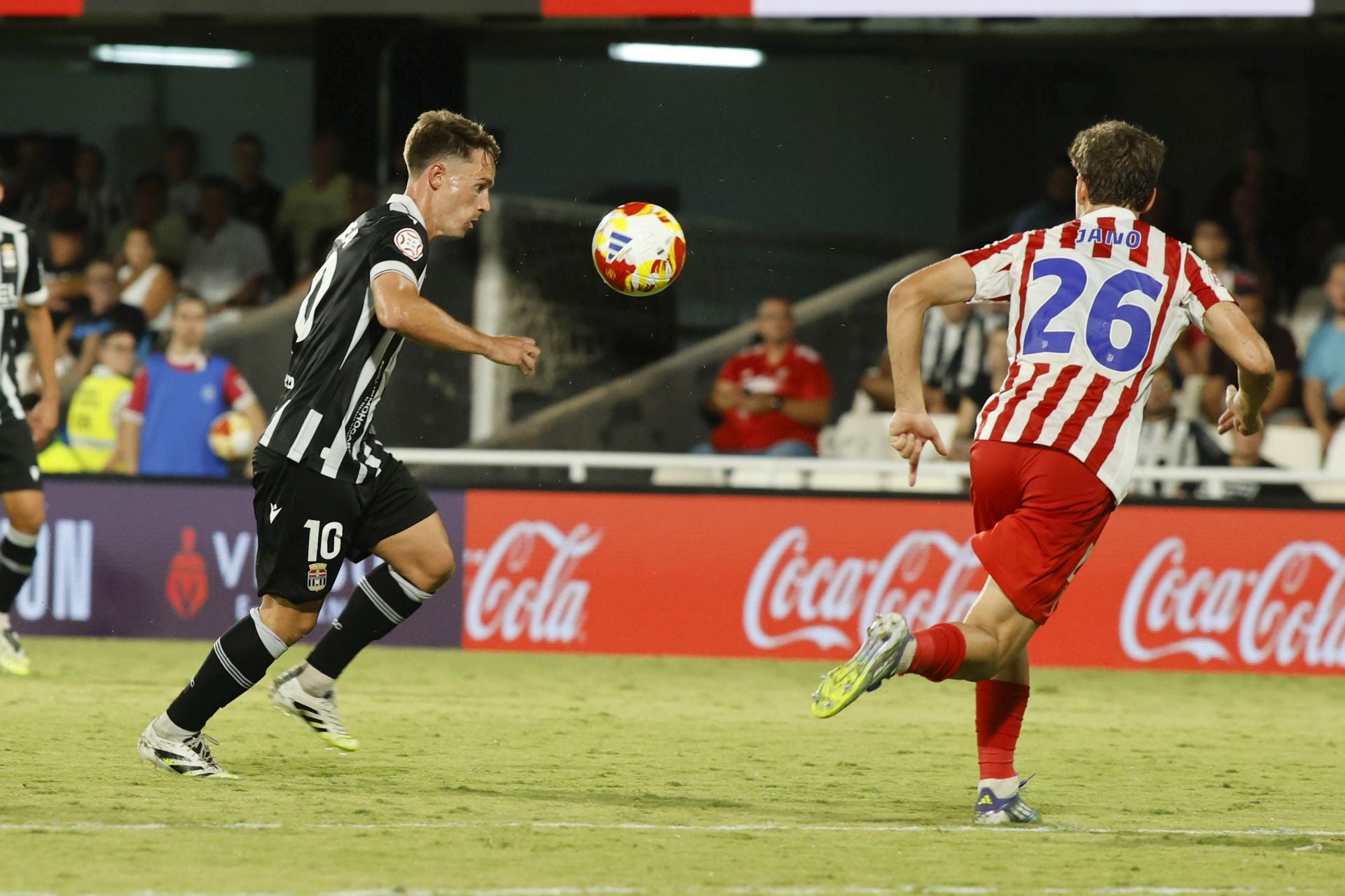 La victoria del Cartagena frente al Atlético Madrileño, en imágenes