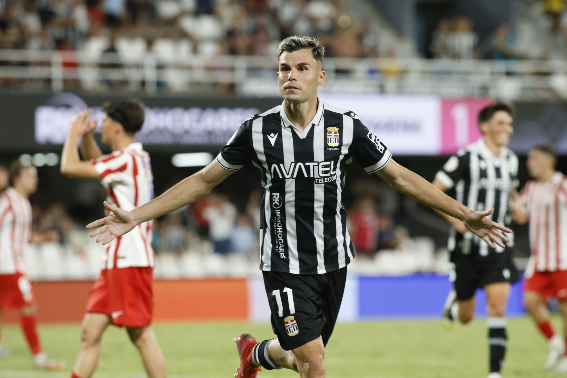 La victoria del Cartagena frente al Atlético Madrileño, en imágenes