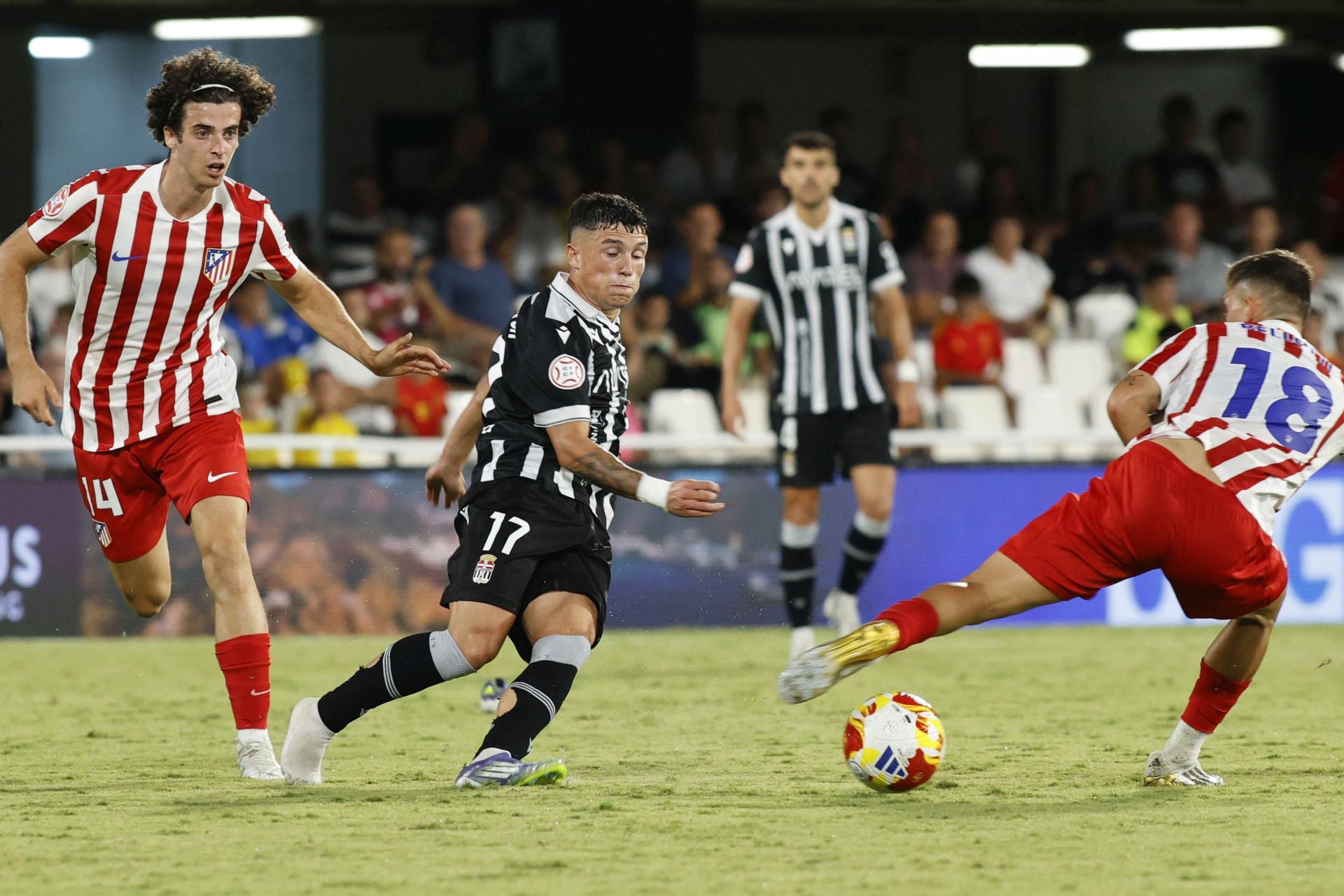 La victoria del Cartagena frente al Atlético Madrileño, en imágenes