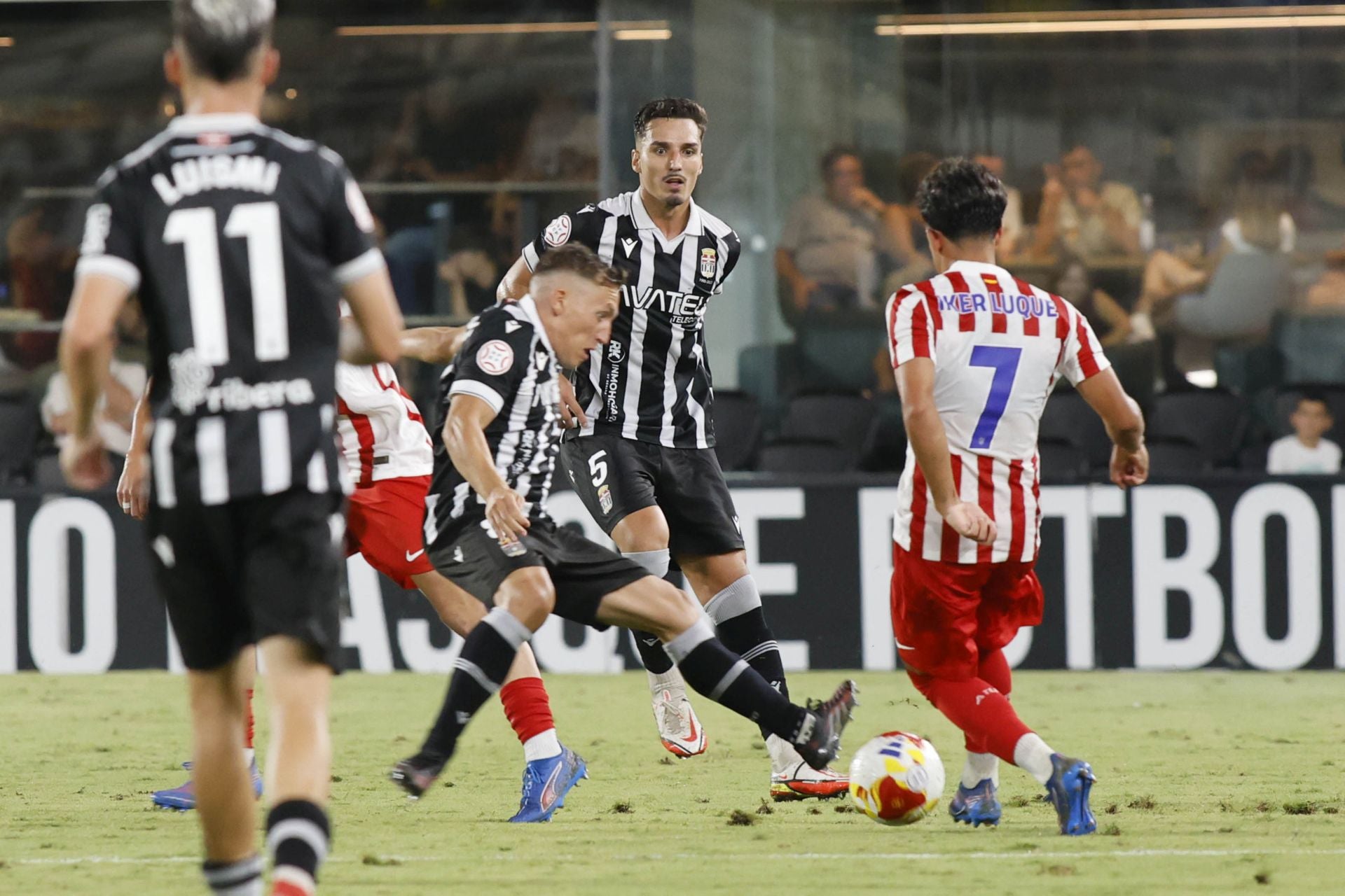 La victoria del Cartagena frente al Atlético Madrileño, en imágenes