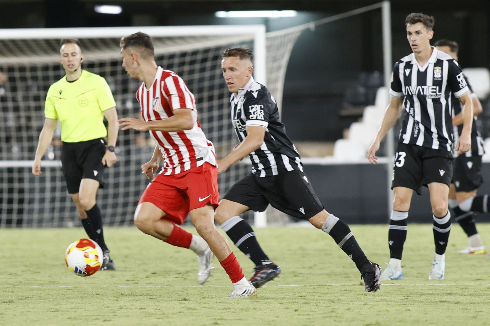 La victoria del Cartagena frente al Atlético Madrileño, en imágenes