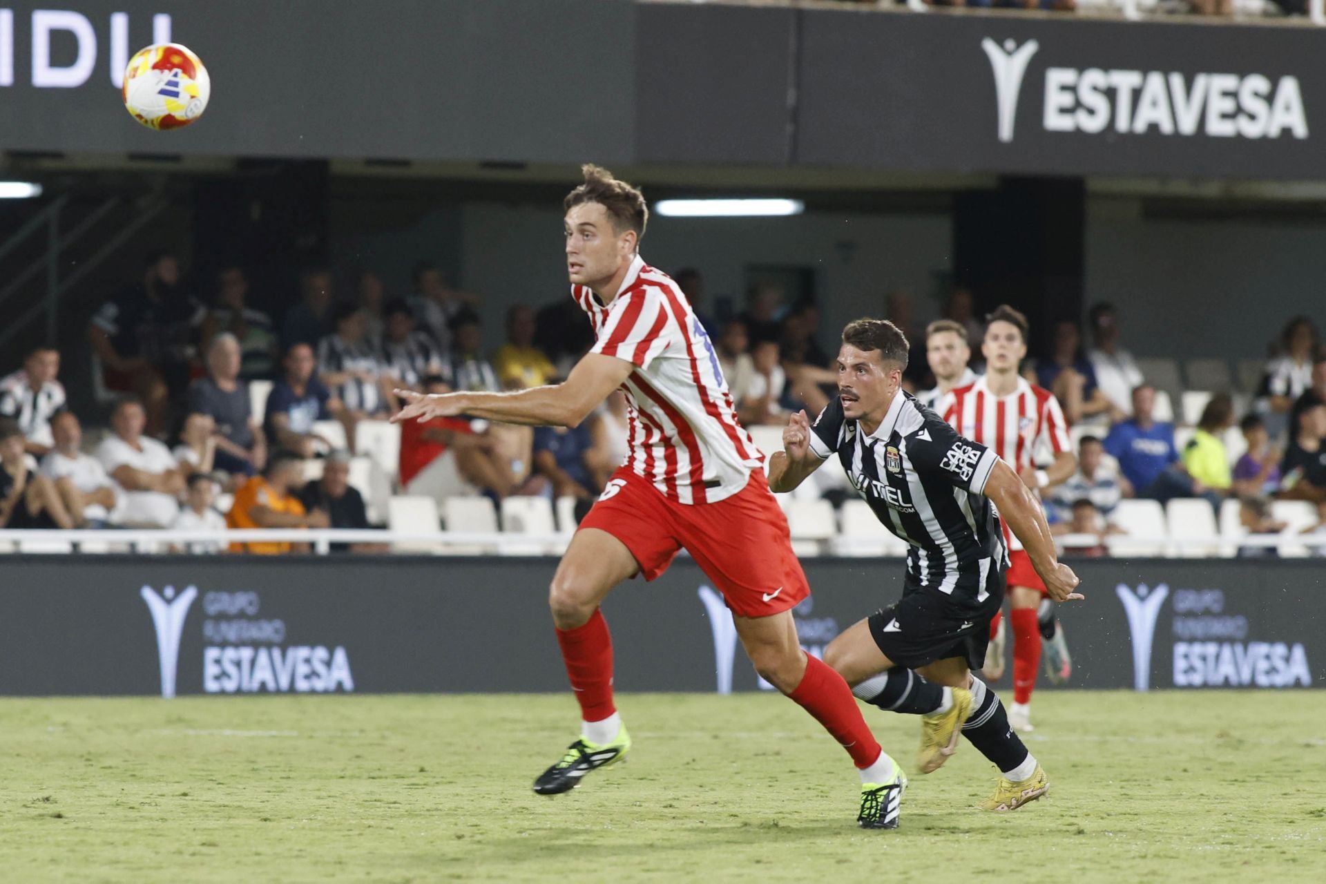 La victoria del Cartagena frente al Atlético Madrileño, en imágenes