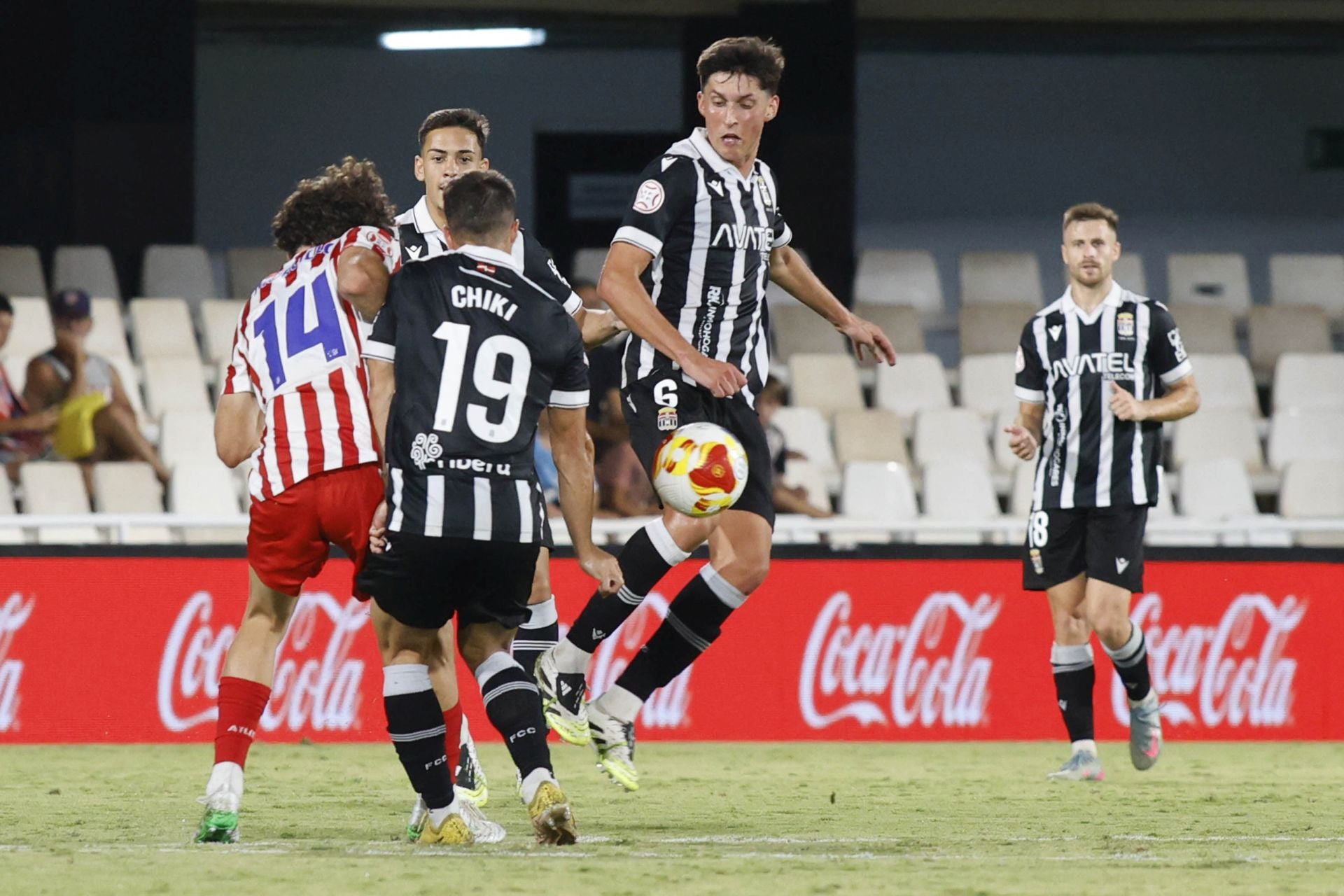 La victoria del Cartagena frente al Atlético Madrileño, en imágenes