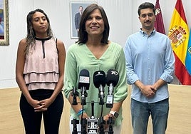 Pepi García, en el centro.