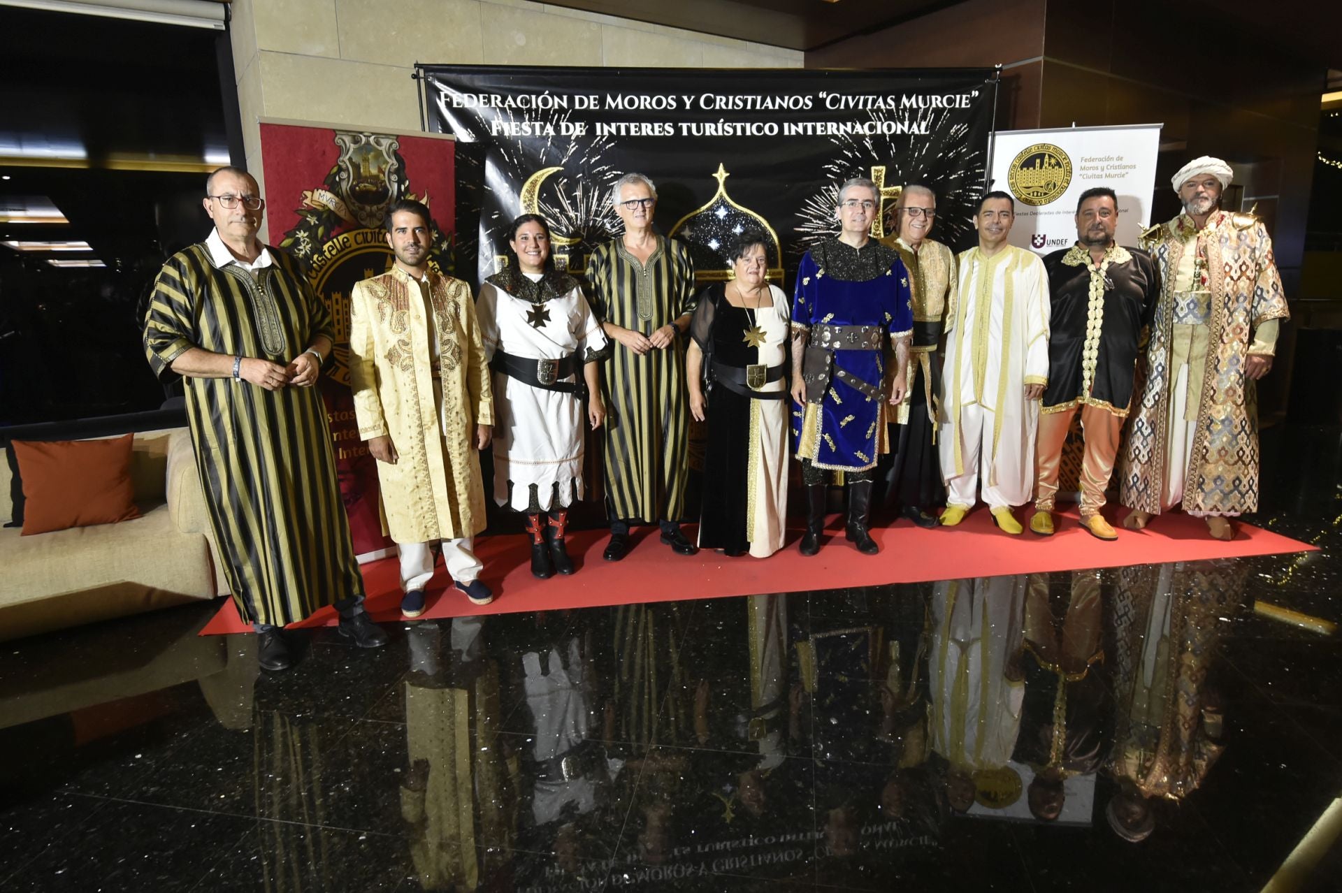 La cena medieval de las Fiestas de Moros y Cristianos de Murcia, en imágenes