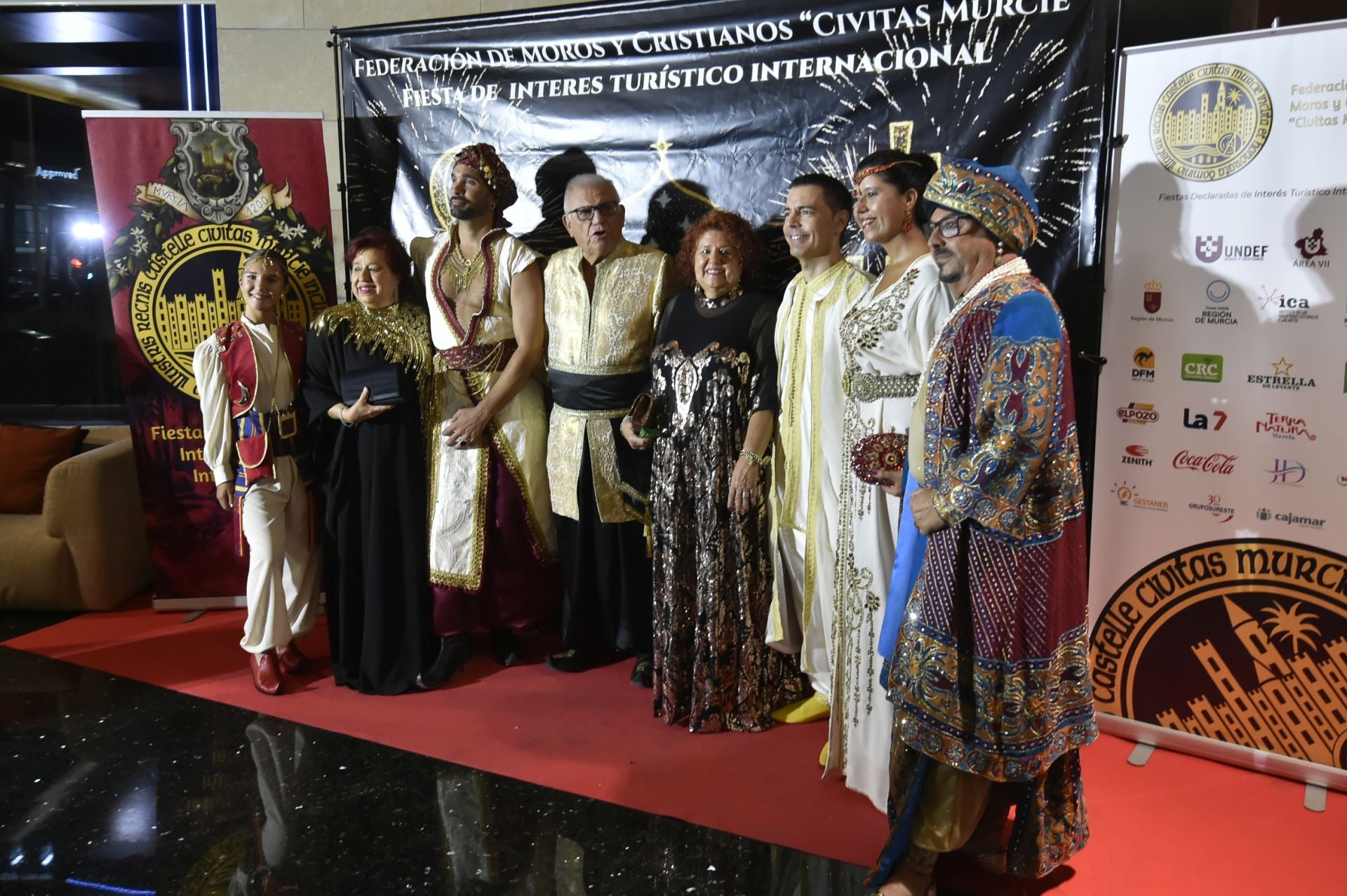 La cena medieval de las Fiestas de Moros y Cristianos de Murcia, en imágenes