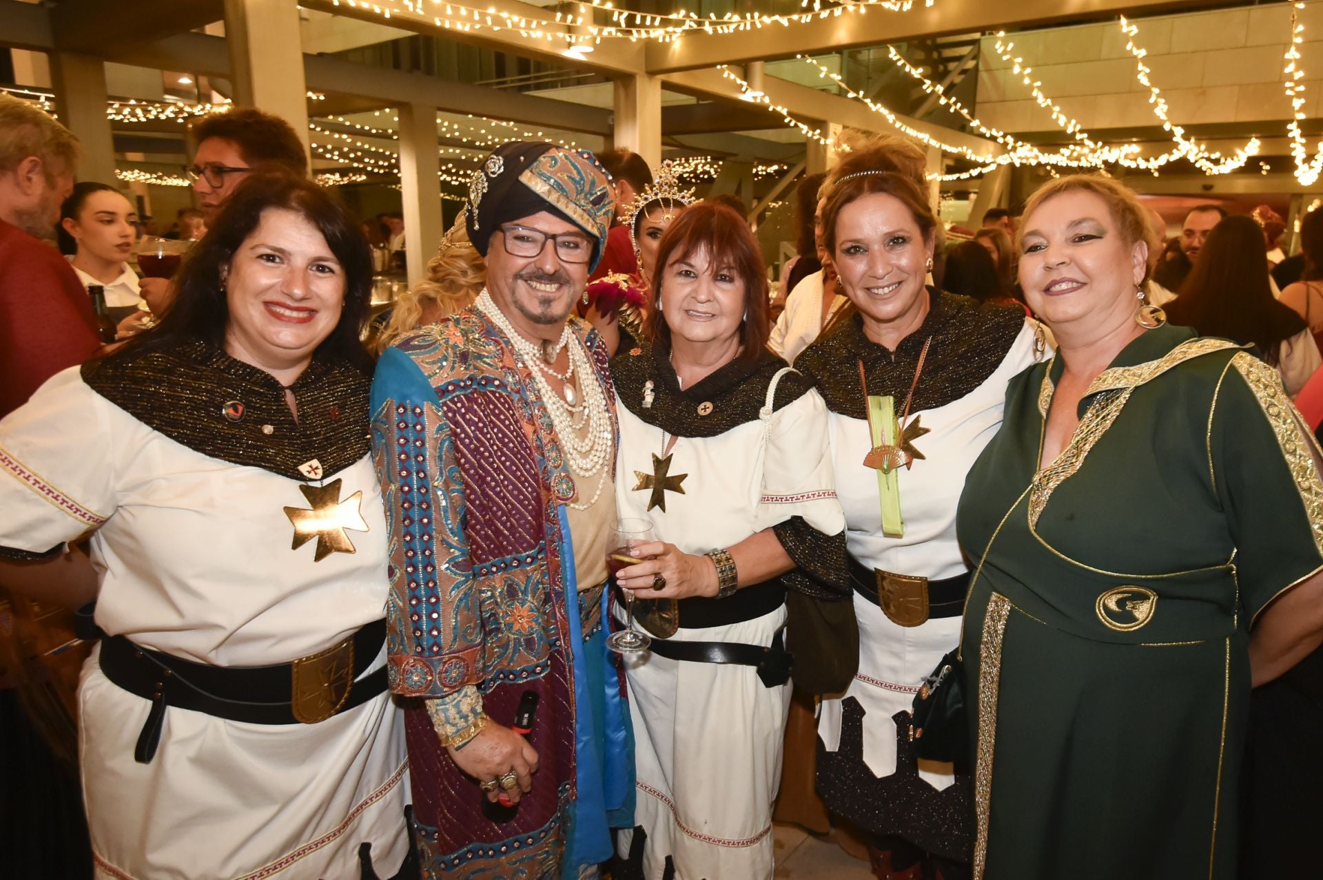 La cena medieval de las Fiestas de Moros y Cristianos de Murcia, en imágenes