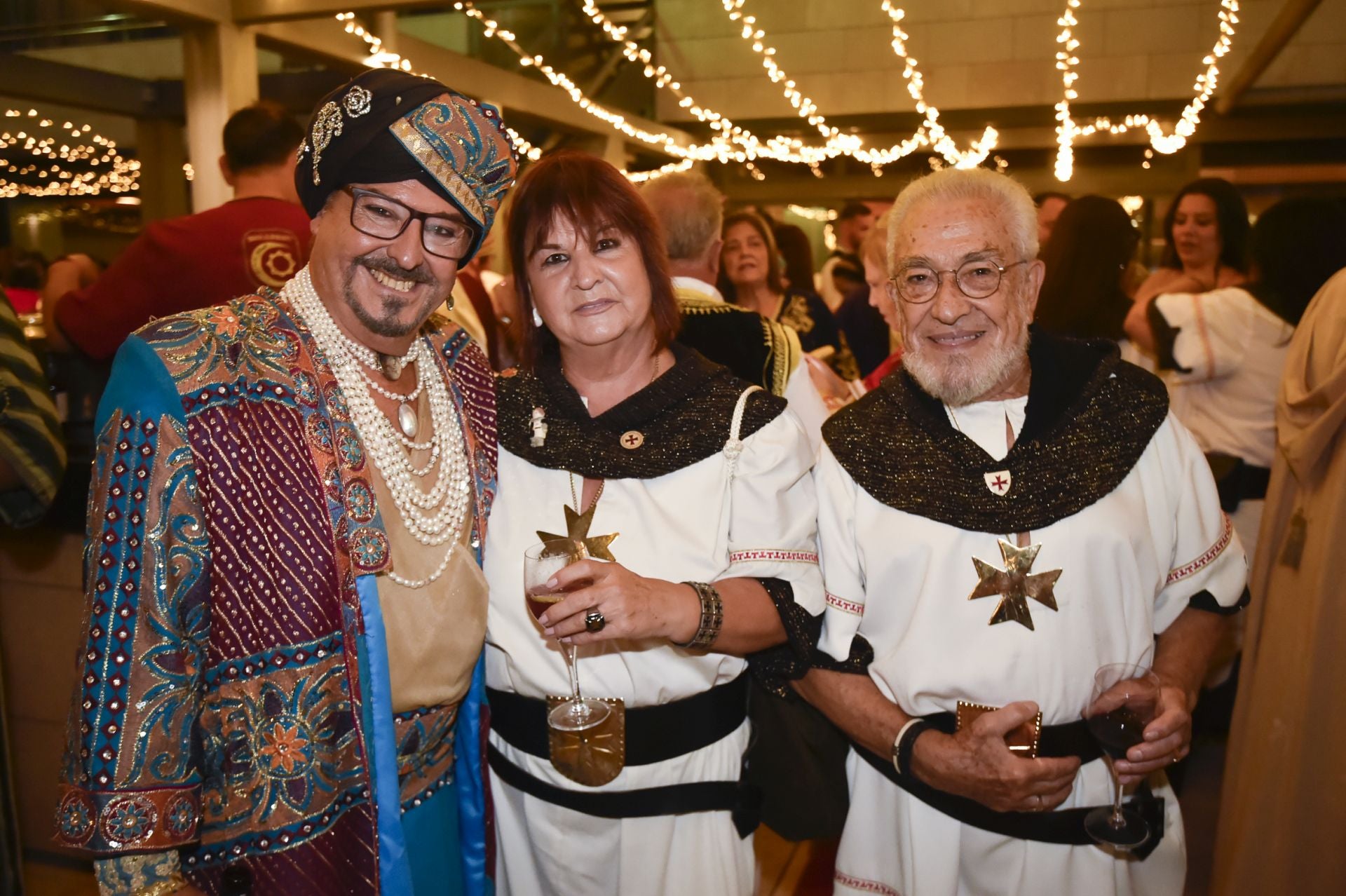 La cena medieval de las Fiestas de Moros y Cristianos de Murcia, en imágenes