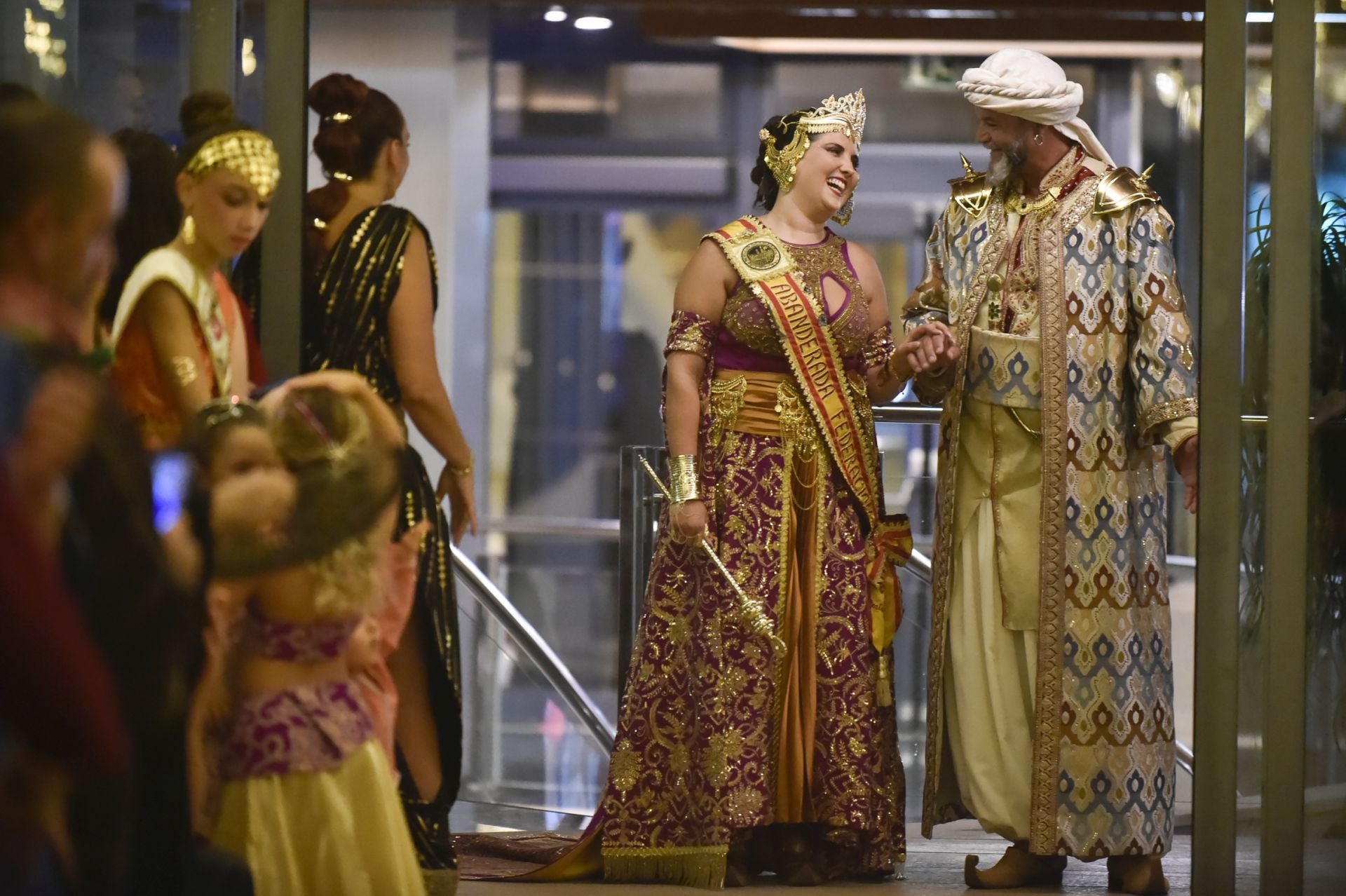 La cena medieval de las Fiestas de Moros y Cristianos de Murcia, en imágenes