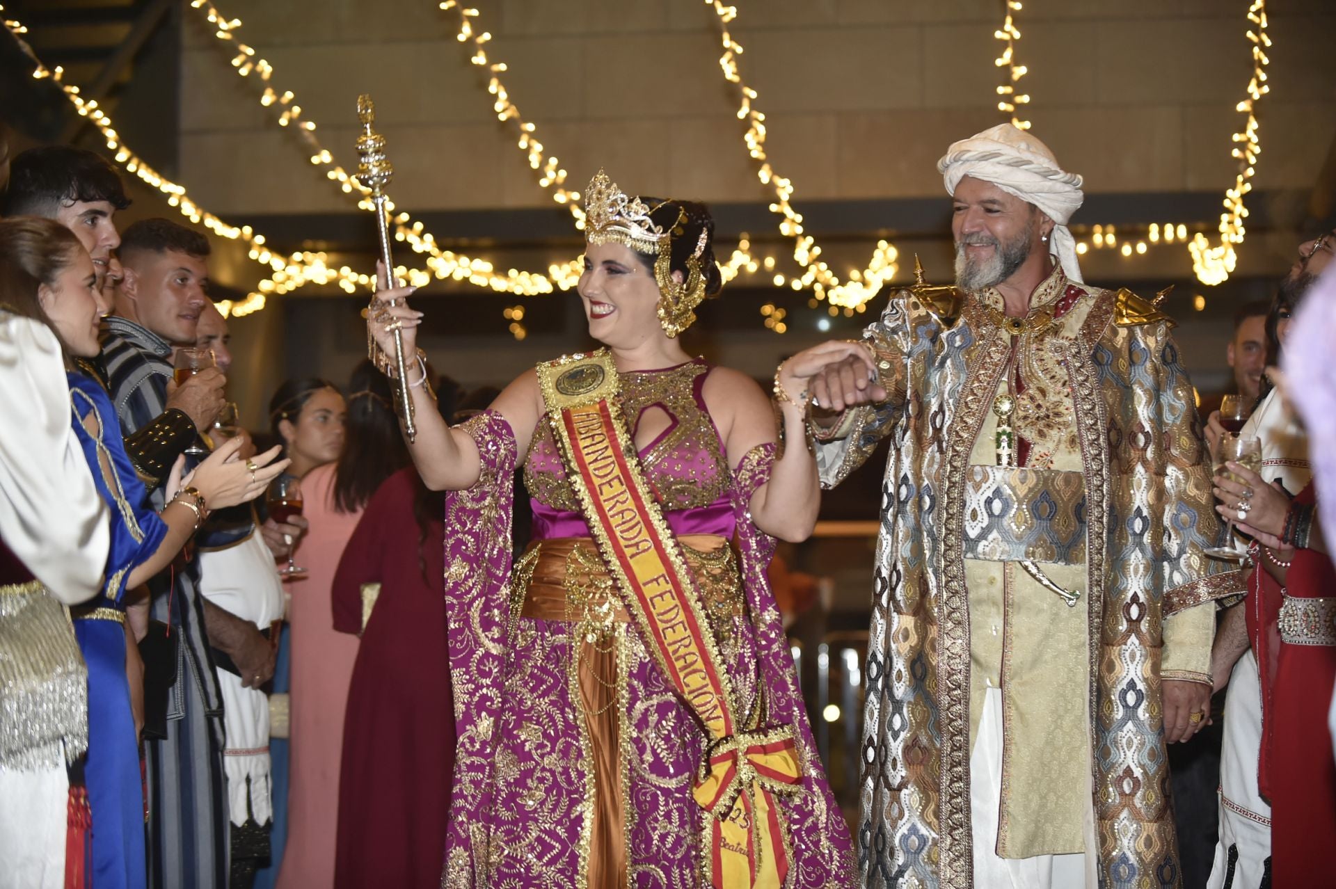 La cena medieval de las Fiestas de Moros y Cristianos de Murcia, en imágenes