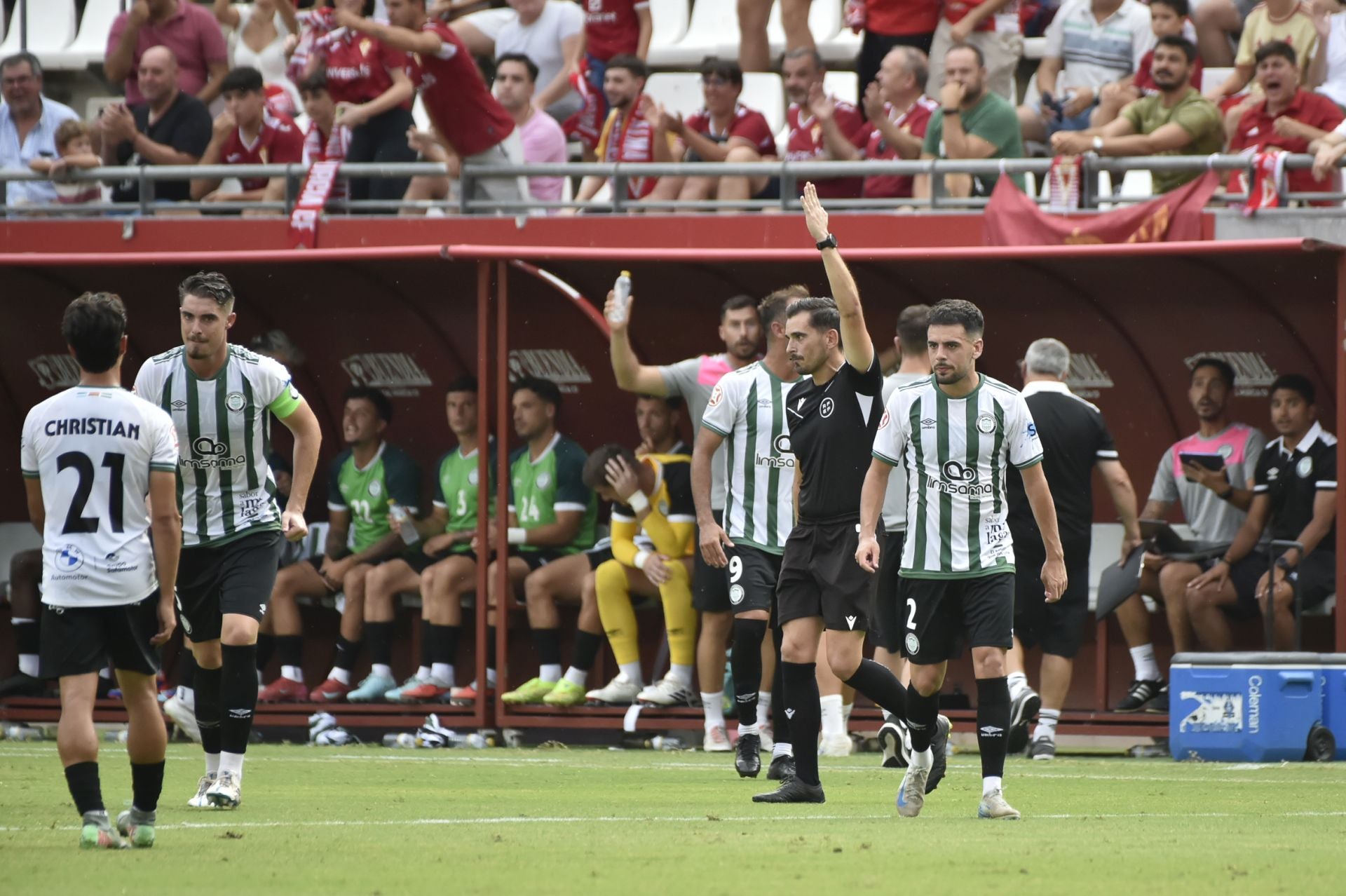 Las imágenes del Real Murcia-Torremolinos (1-0)