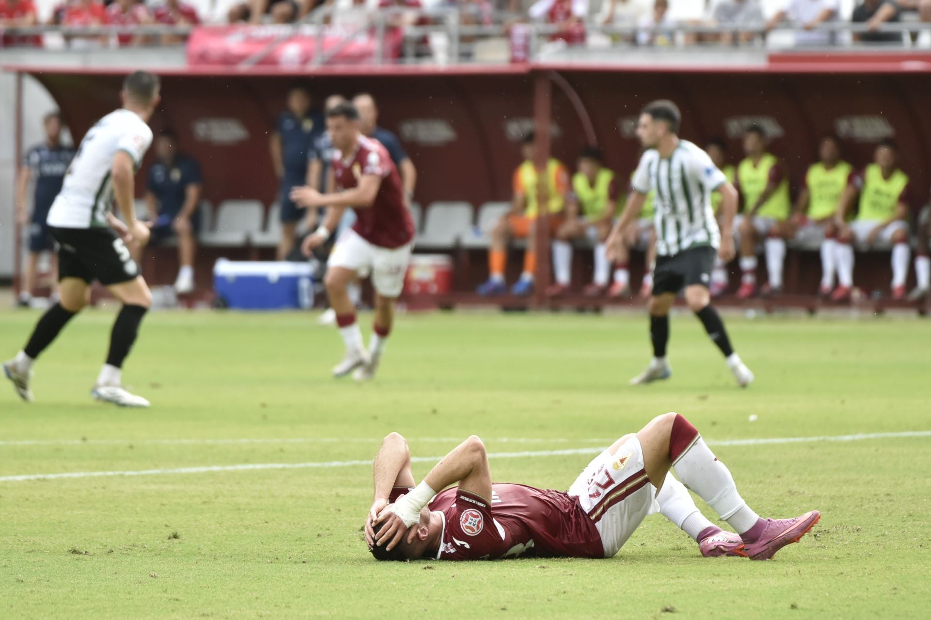 Las imágenes del Real Murcia-Torremolinos (1-0)