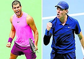 Carlos Alcaraz y Jannik Sinner.