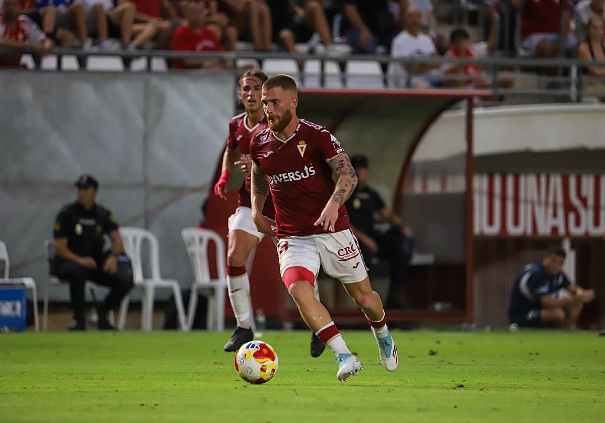 Un momento del partido disputado este domingo.