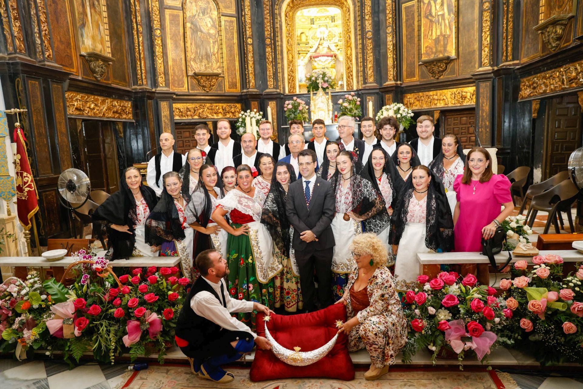 La misa mayor de la Patrona de Lorca, en imágenes