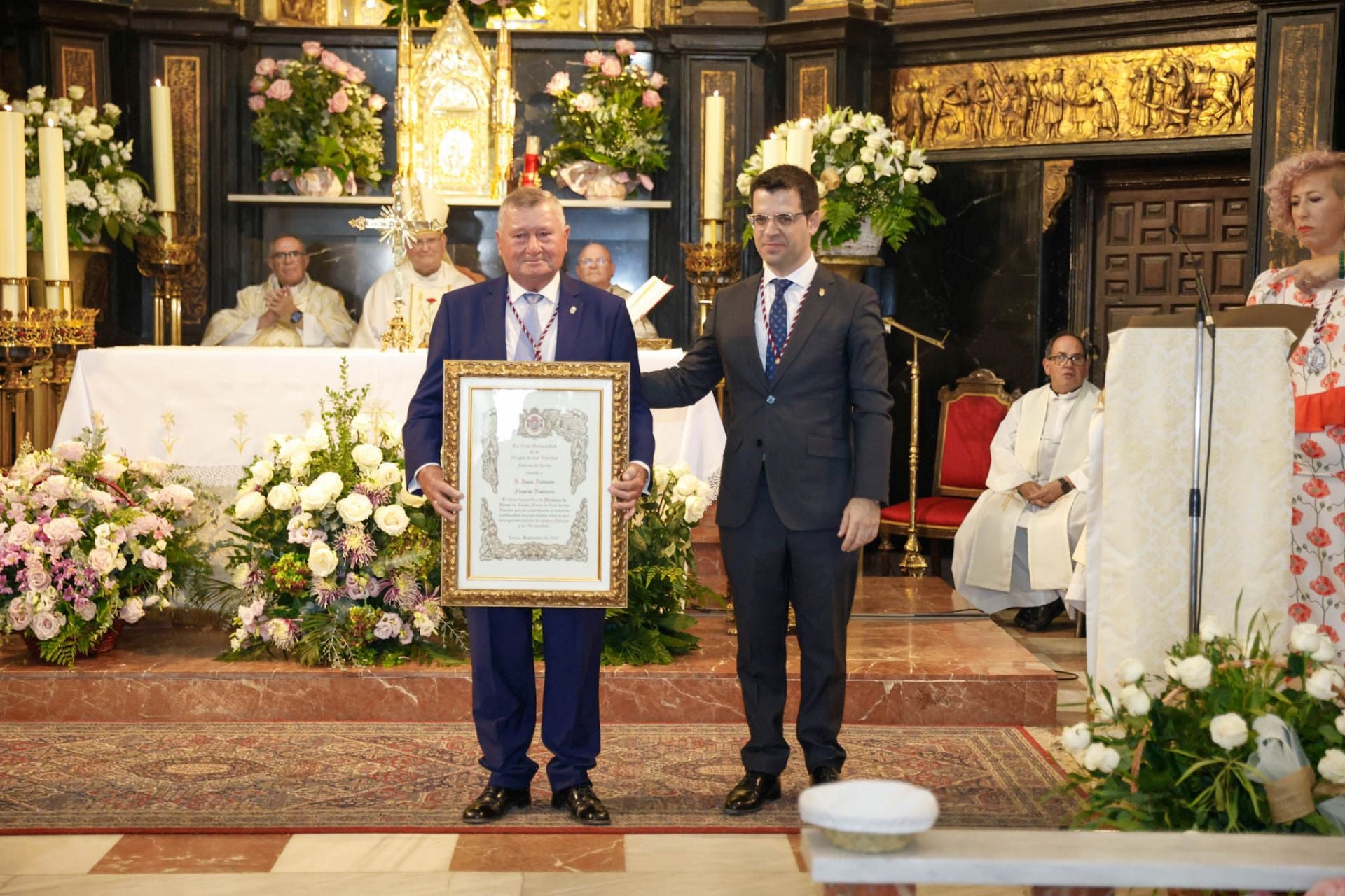 La misa mayor de la Patrona de Lorca, en imágenes