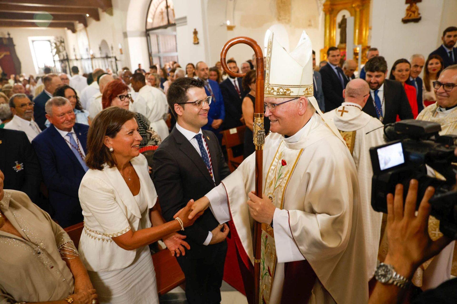 La misa mayor de la Patrona de Lorca, en imágenes