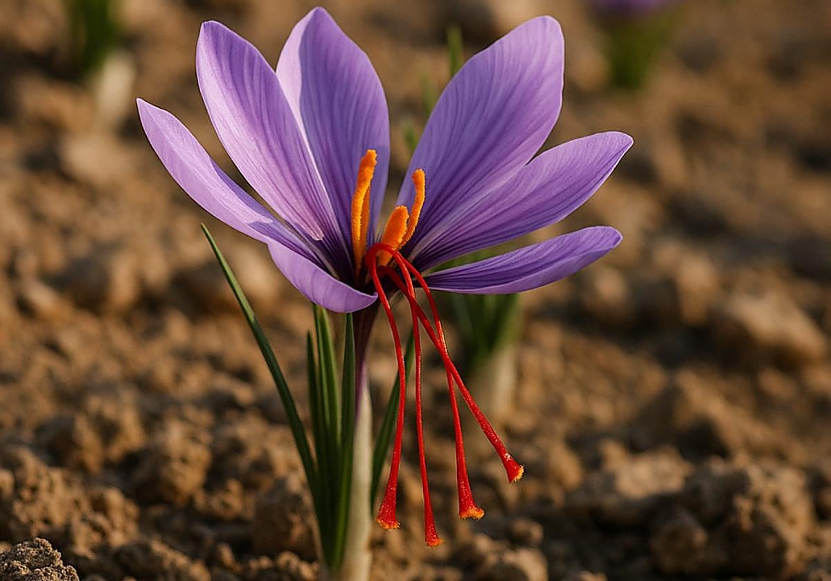 La rosa del azafrán