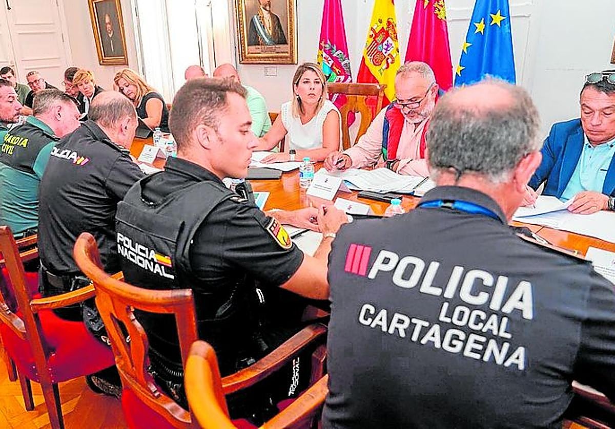 La Junta de Seguridad Ciudadana donde se ha diseñado el operativo.