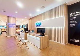 Una de las 110 tiendas de Maxcolchon.