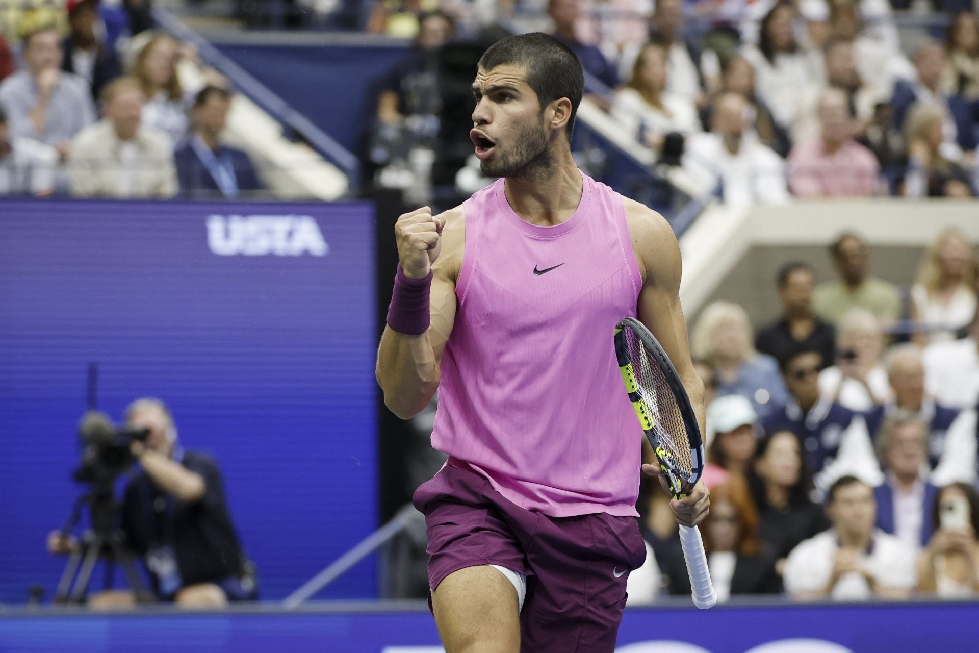 Las imágenes del duelo entre Carlos Alcaraz y Jannik Sinner