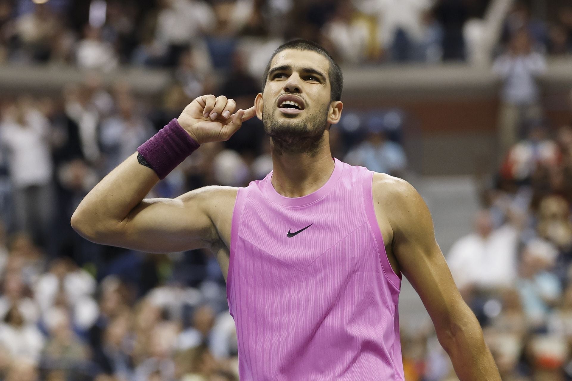 Las imágenes del duelo entre Carlos Alcaraz y Jannik Sinner