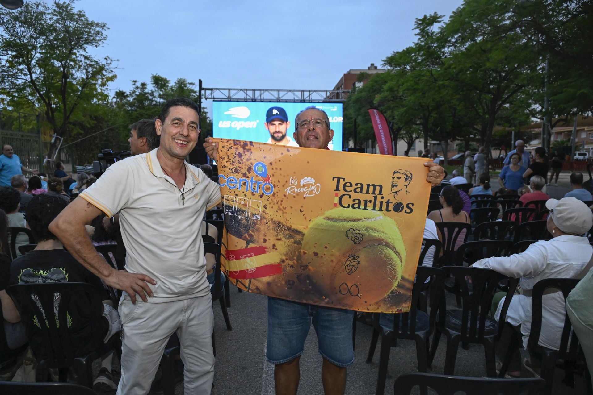 El Palmar vibra con la victoria de Carlos Alcaraz