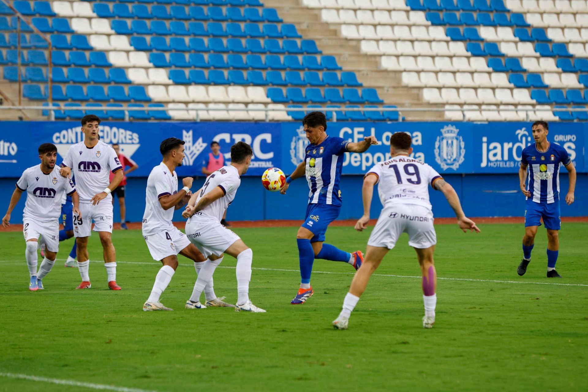Las imágenes del Lorca-Jaén (0-0)