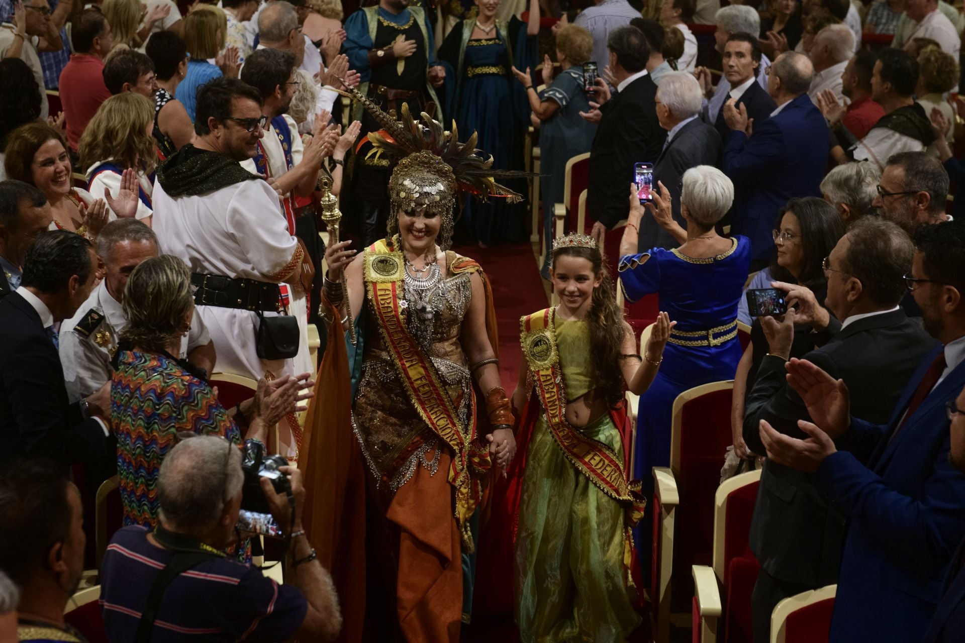 Las imágenes del pregón de las fiestas de Moros y Cristianos de Murcia