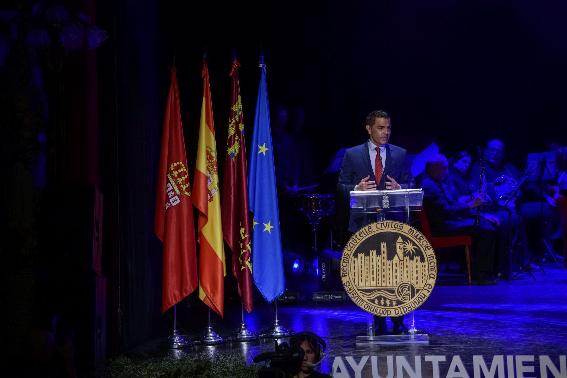 Las imágenes del pregón de las fiestas de Moros y Cristianos de Murcia