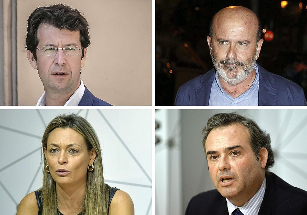 Juan Carlos Ruiz, José Antonio Alonso, Mariola Martínez Robles y José Fidel Saura.