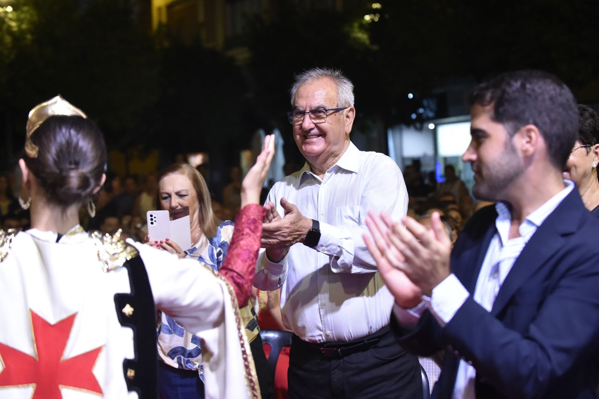 Recepción de las Abanderadas de Moros y Cristianos de Murcia, en imágenes