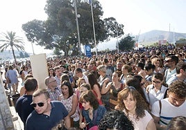Opositores en la Universidad Politécnica de Cartagena.