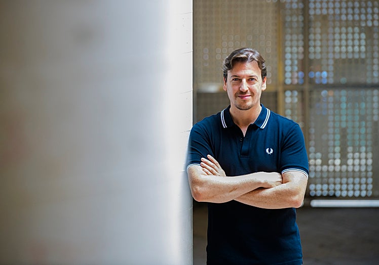 Santiago Espada Ruiz, este martes en Murcia.