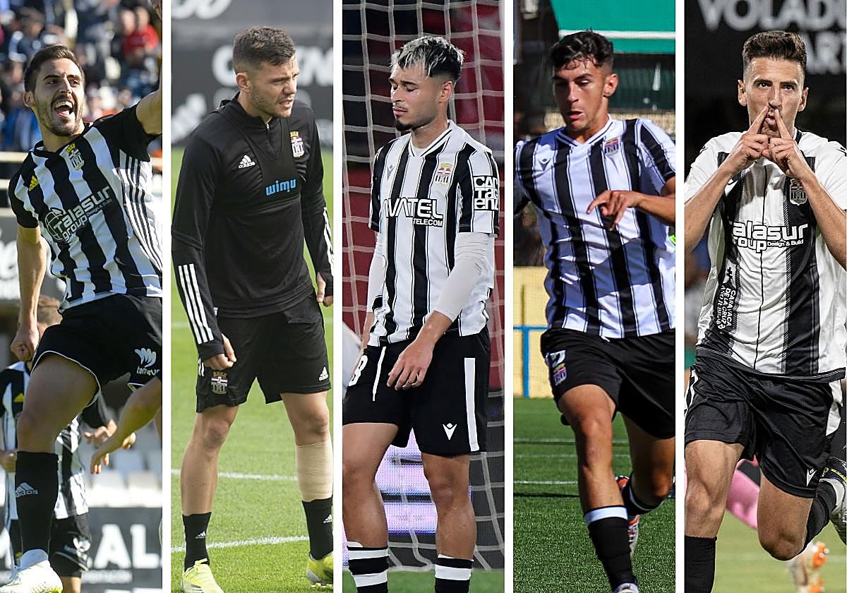 Juan Carlos Real, Jesús Hernández, Rafa Núñez, Álex Gallar y Moyita.