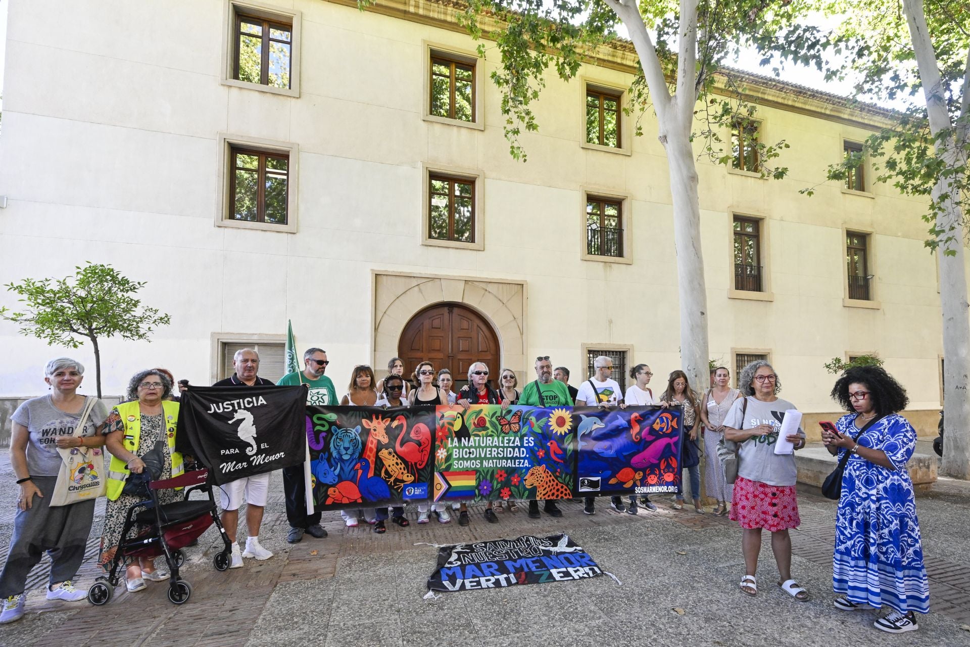 La protesta de las Marchas por la Dignidad de Murcia, en imágenes