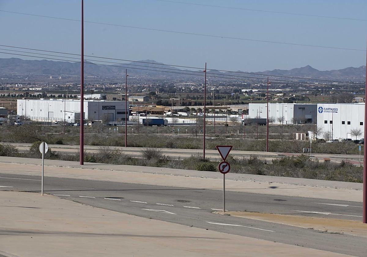 Polígono industrial de Los Camachos, donde está proyectada la planta de biogás.