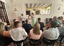 Acto de presentación del evento.