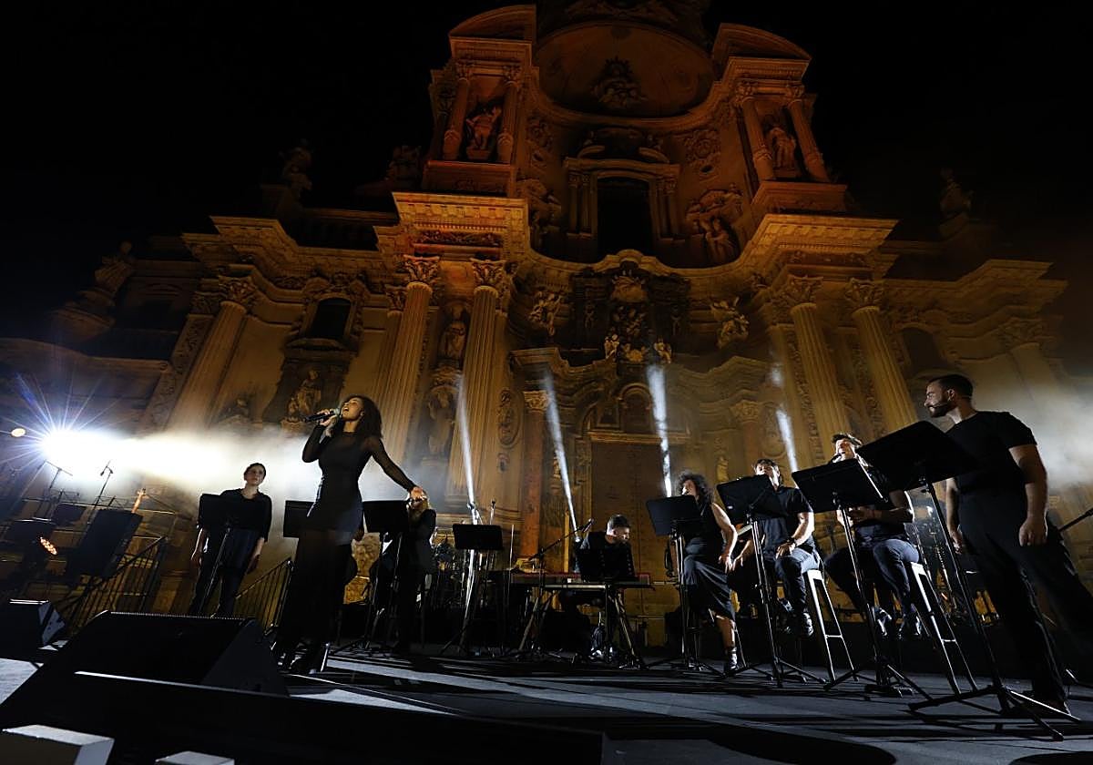 El grupo Belter Souls, durante un momento de su actuación.