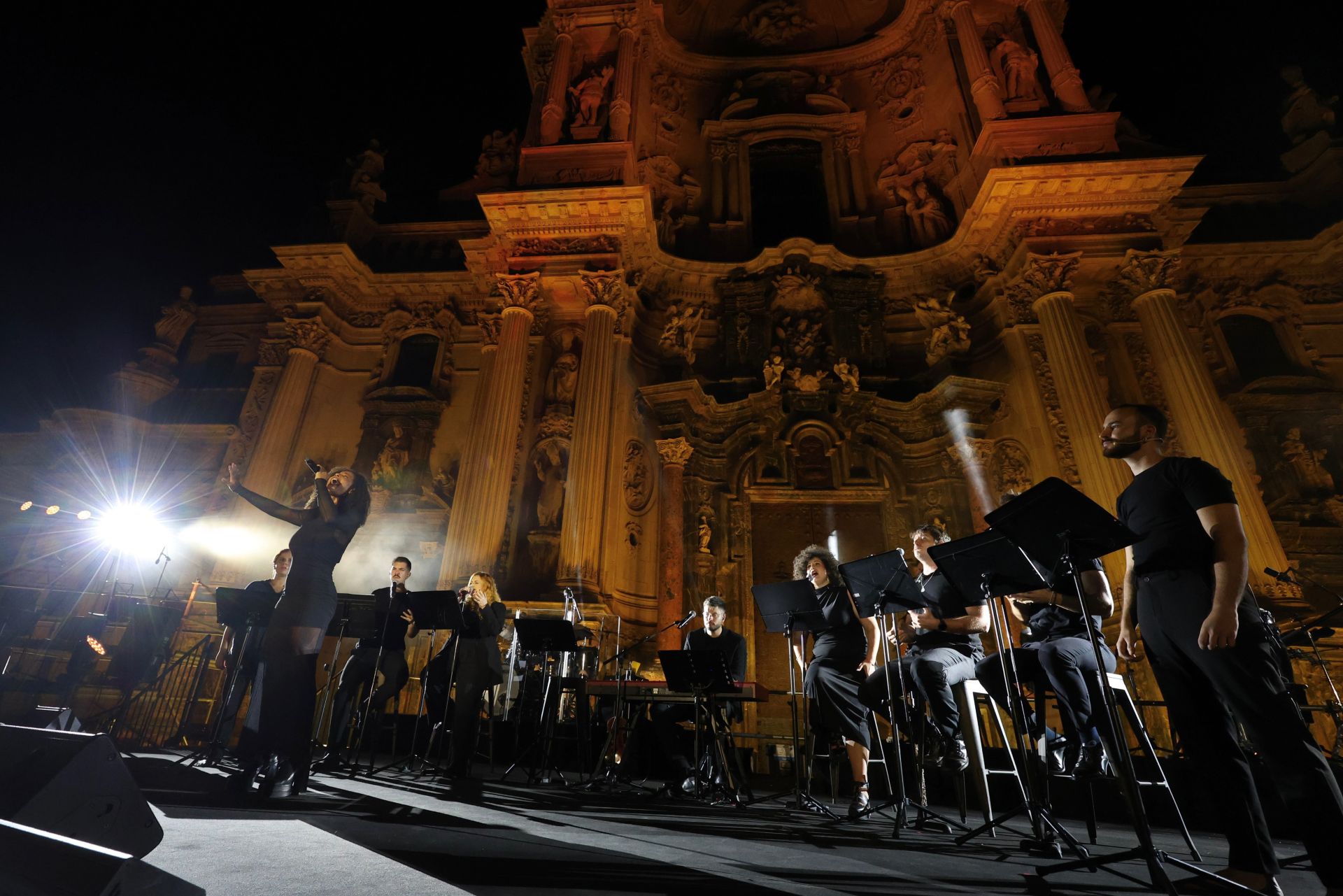 Las imágenes del espectáculo &#039;Murcia 1.200: el relato de una historia&#039;