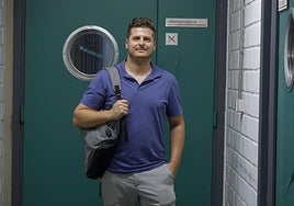 En LA VERDAD. Arturo García Agüera, en la Redacción del diario.