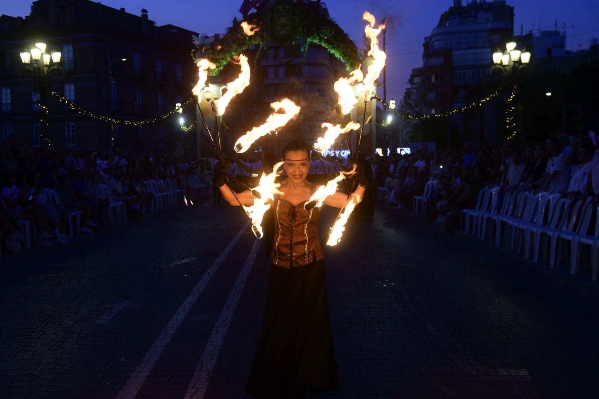 El Gran Desfile de Moros y Cristianos de Murcia, en imágenes