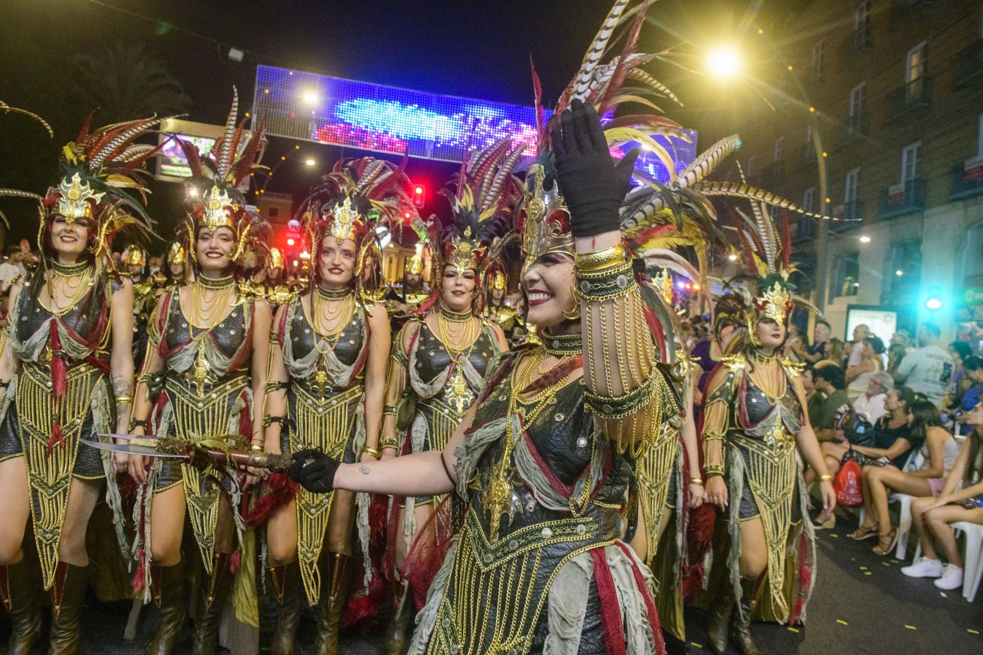 El Gran Desfile de Moros y Cristianos de Murcia, en imágenes