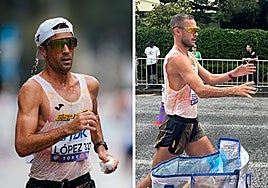 Miguel Ángel López y Manu Bermúdez.