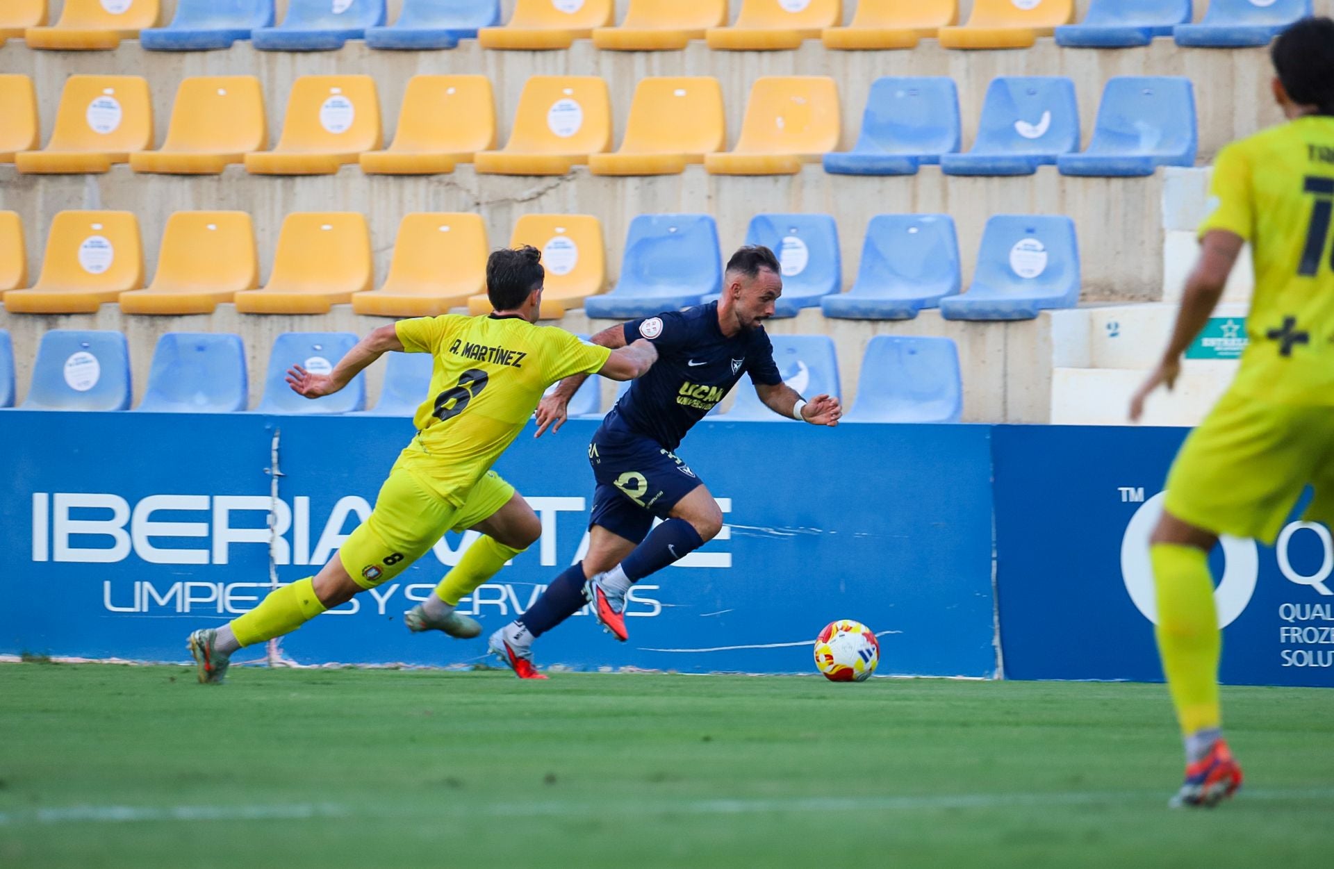 En imágenes, el partido entre el UCAM y el Lorca Deportiva