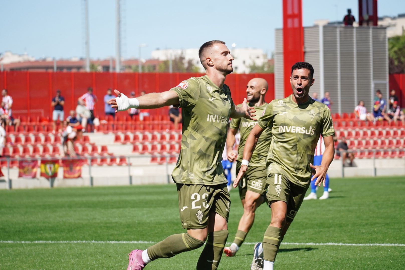 El empate entre el Atlético Madrileño y el Real Murcia, en imágenes