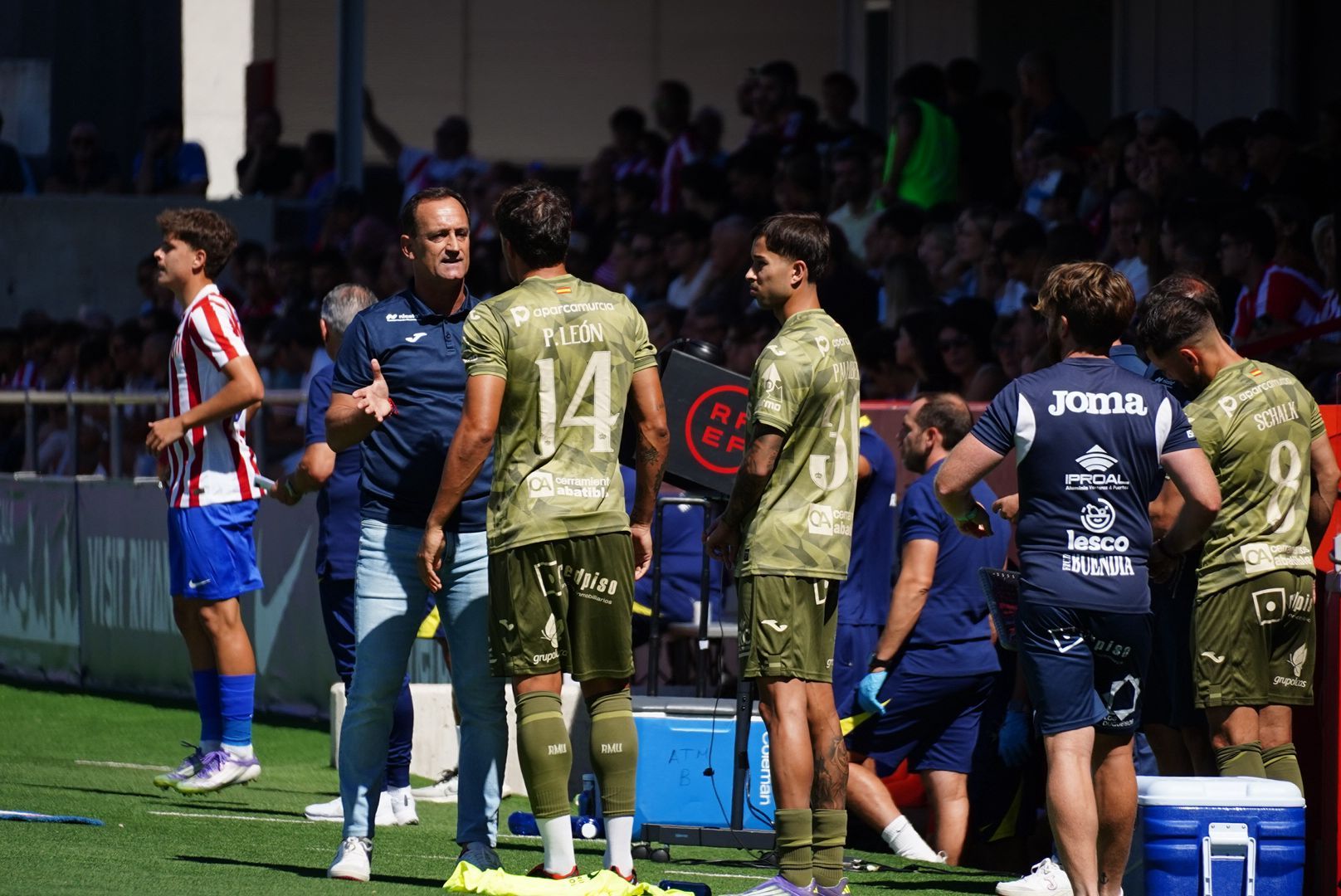El empate entre el Atlético Madrileño y el Real Murcia, en imágenes