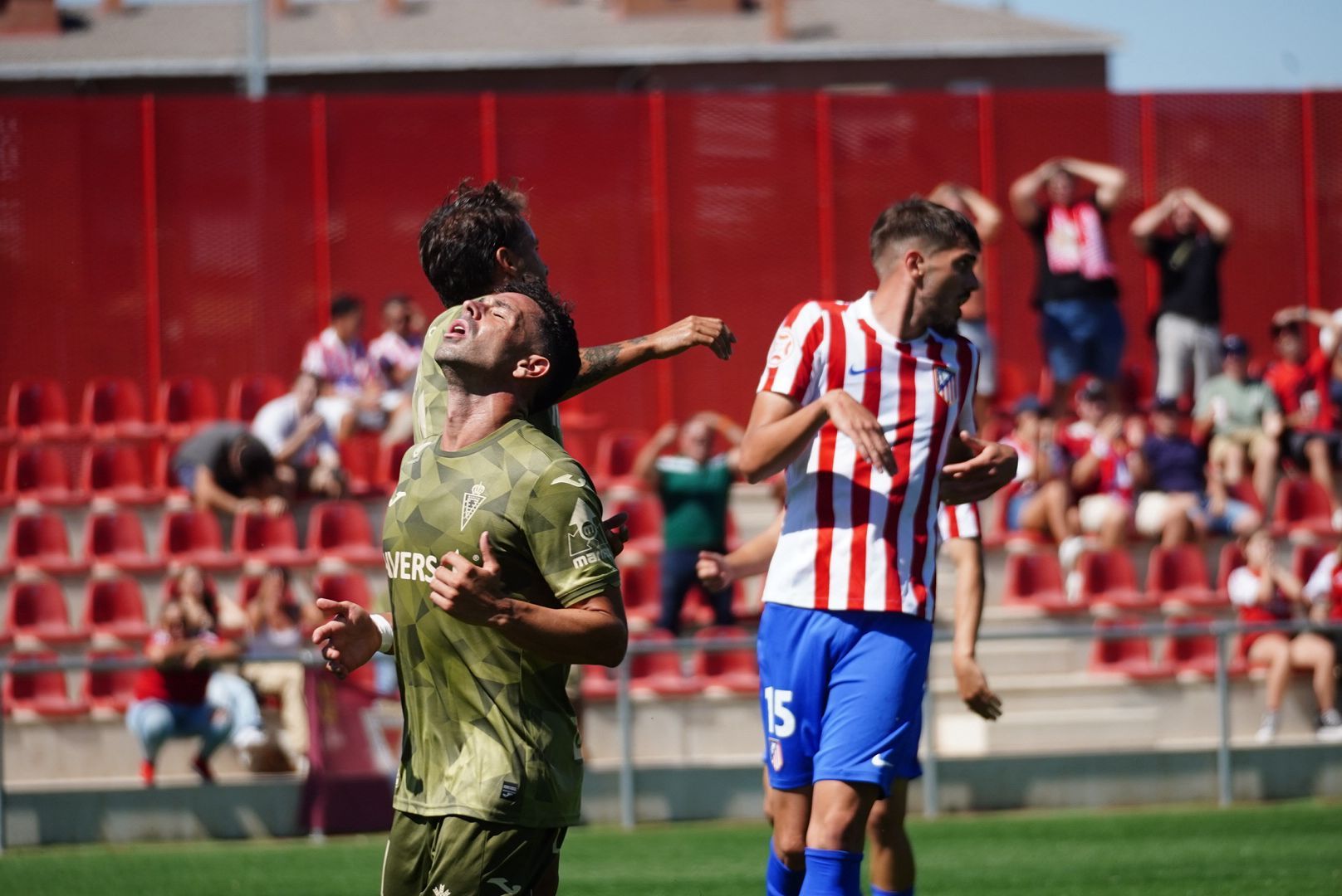 El empate entre el Atlético Madrileño y el Real Murcia, en imágenes