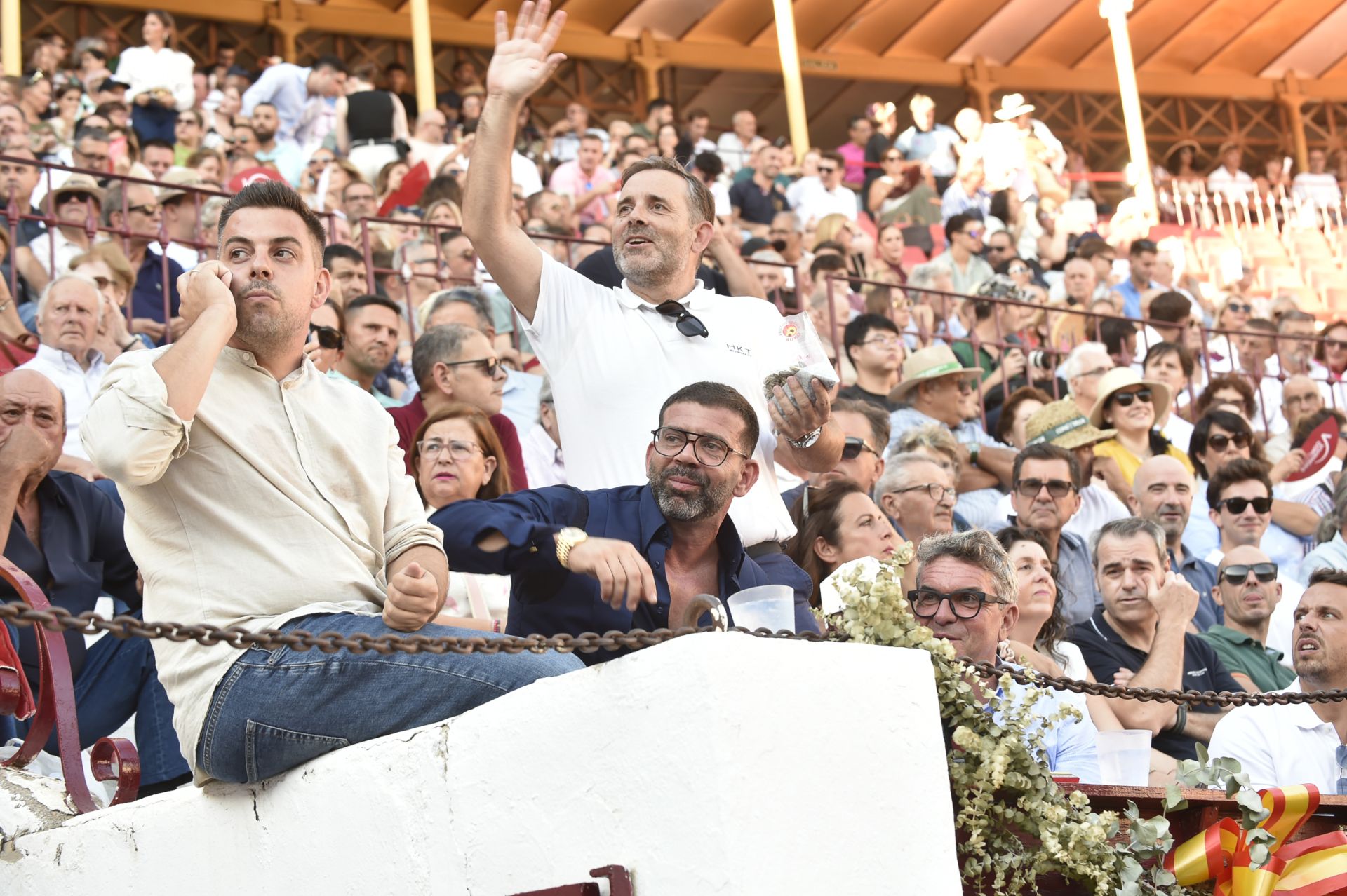 Ambiente de la primera corrida de la Feria Taurina de Murcia