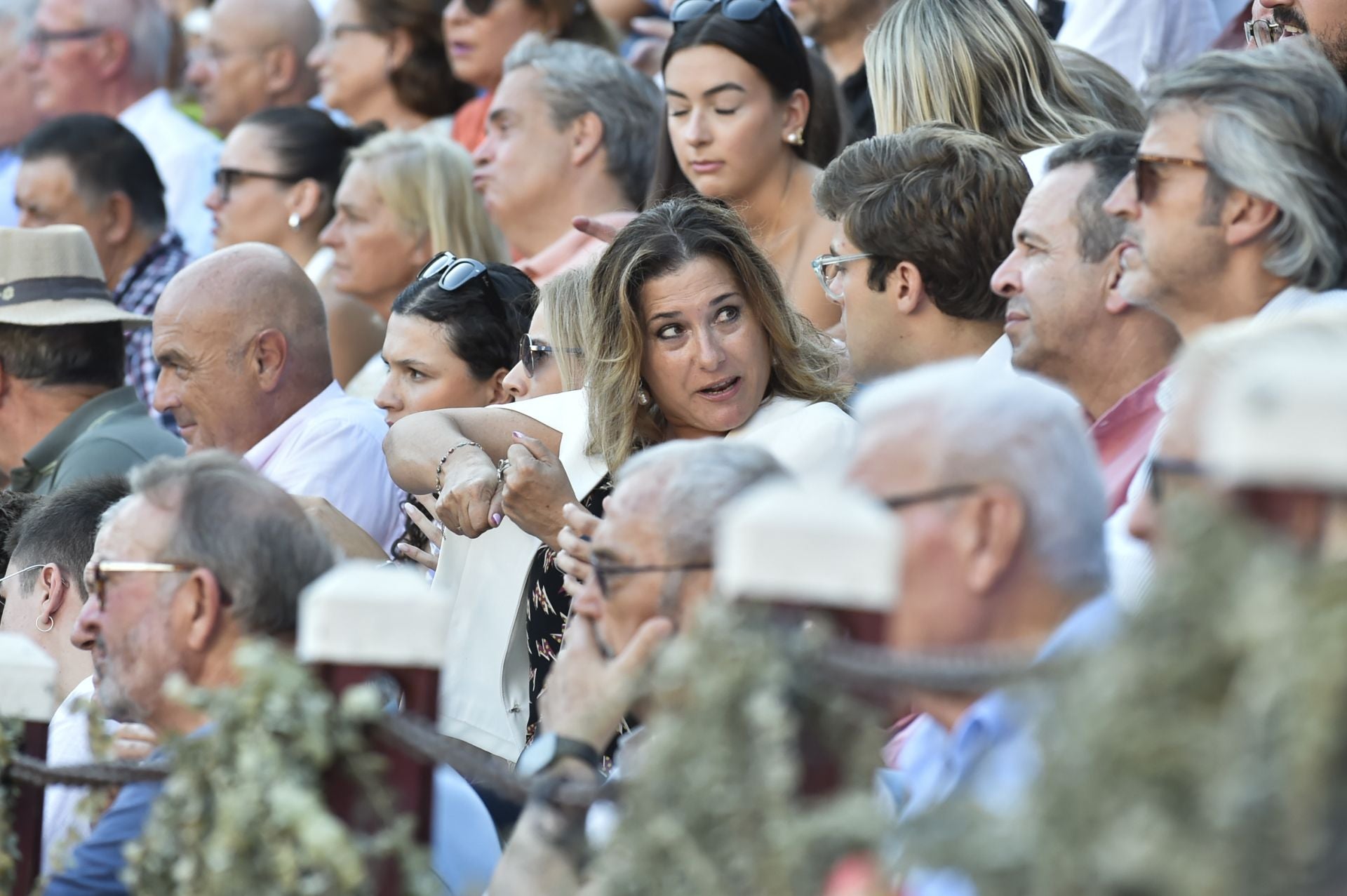 Ambiente de la primera corrida de la Feria Taurina de Murcia